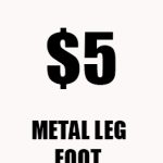 Foot for the Luna Pro Metal Leg